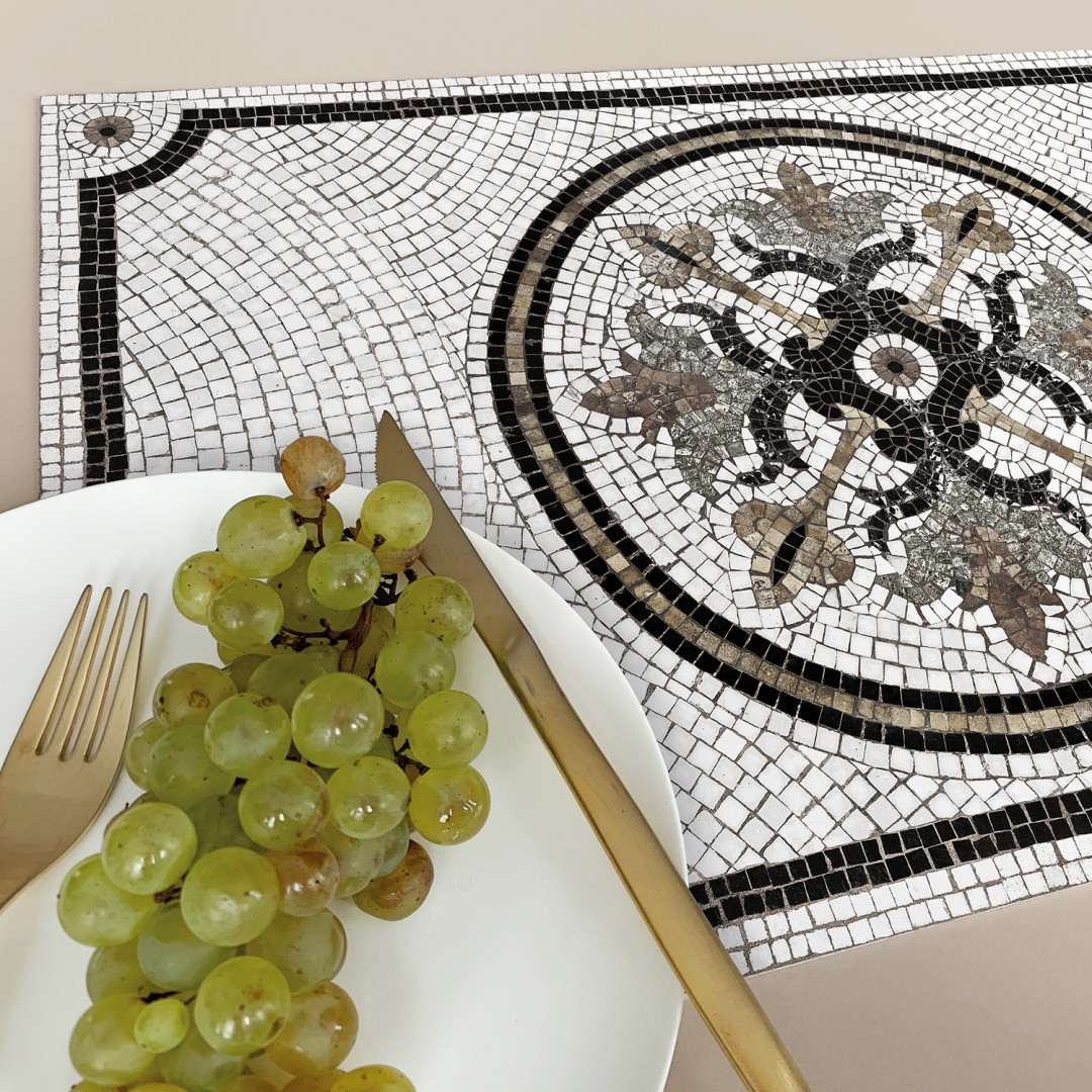 Mosaic vinyl placemat Erika