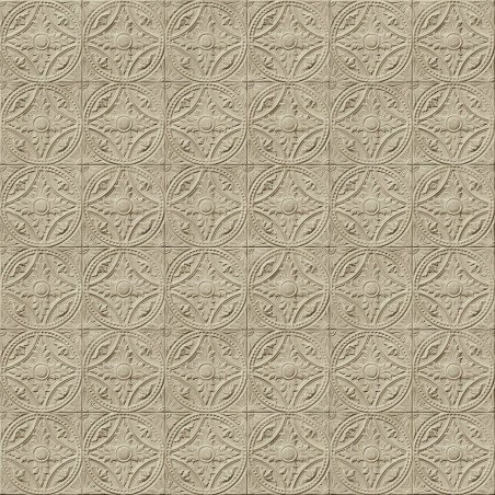 4081-26327 | Keaton Aqua Faded Medallion Wallpaper