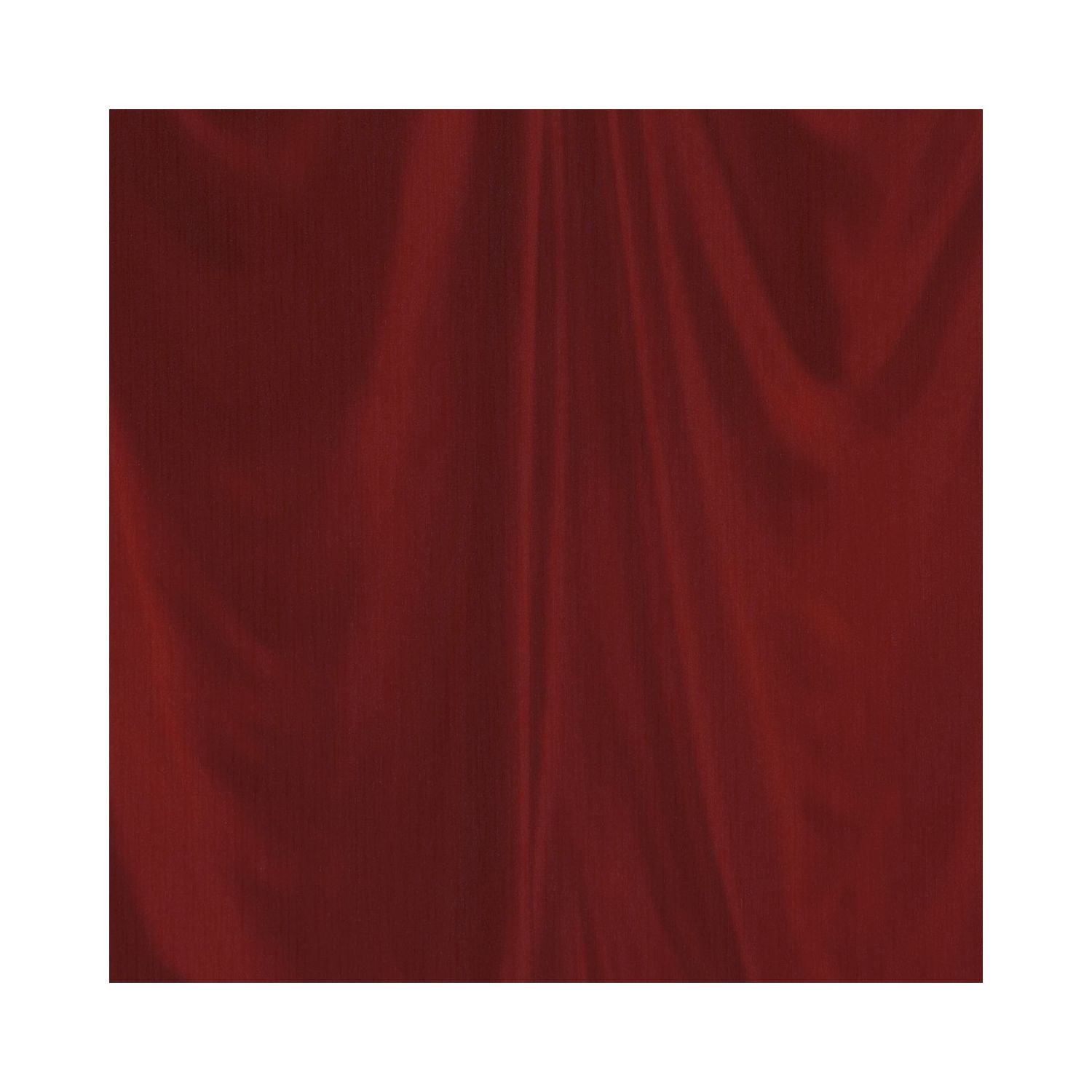 Papier peint drap plissé satin rouge - Outlet