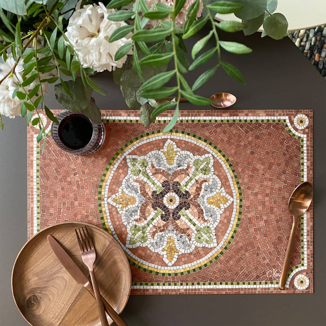 Set de table vinyle Mosaique Assia