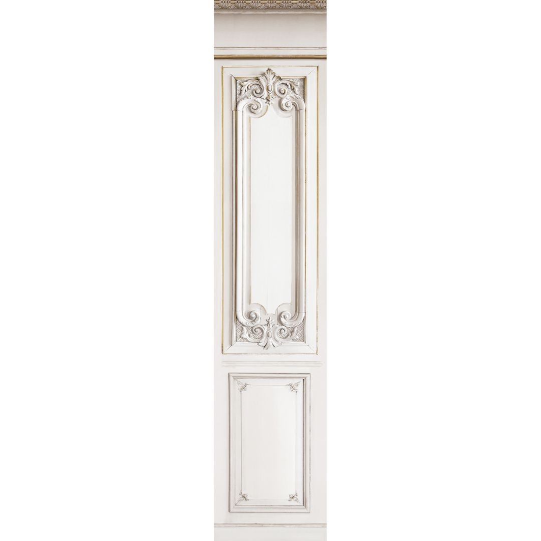 Narrow column with haussmann panelling 52cm