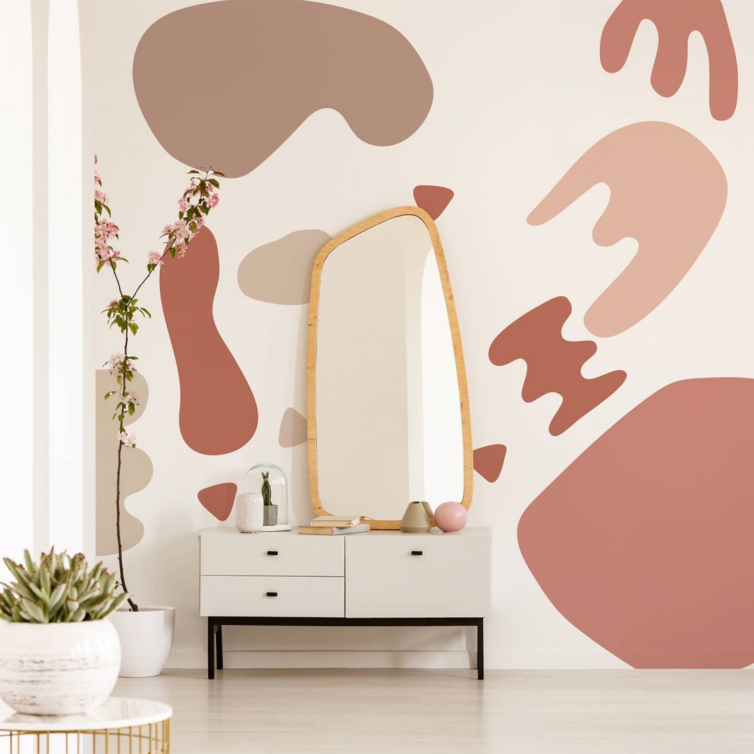 Fresque Paperpaint® Organic bazar - Taille L