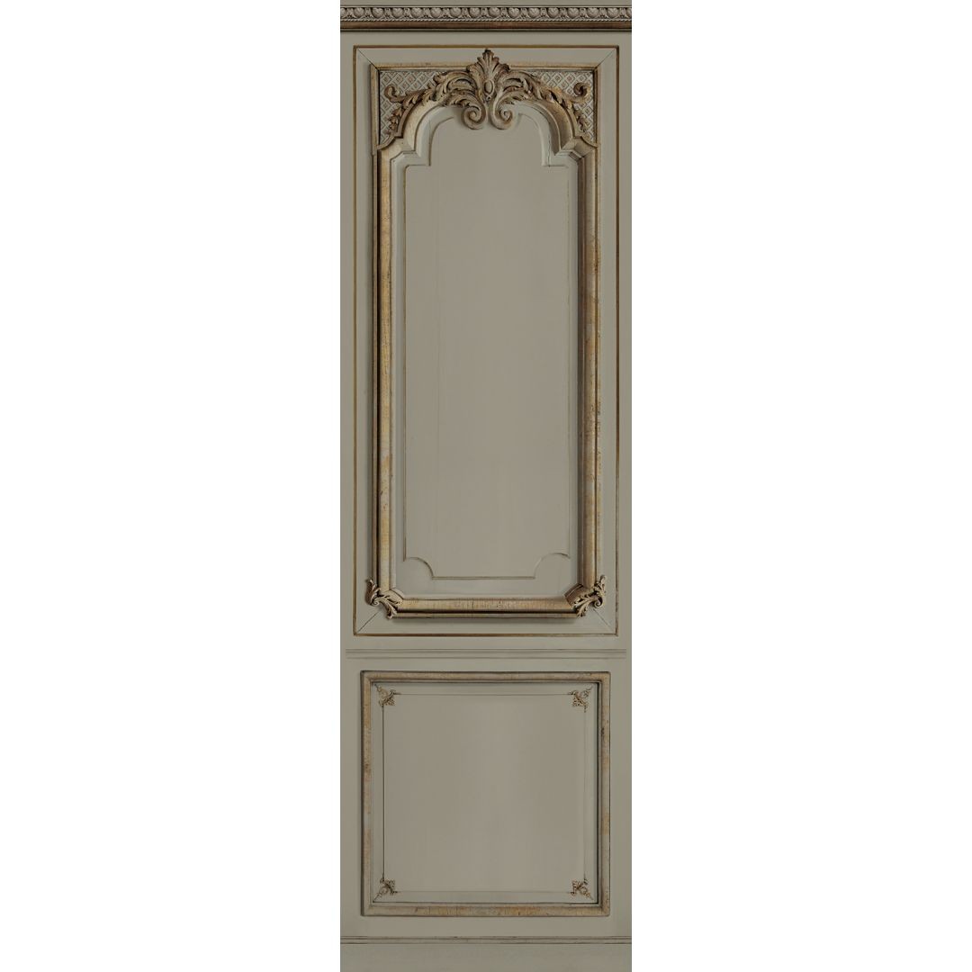 Décor boiserie Haussmannienne grise panneau 75cm