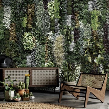 Summer Patio Wallpaper kit - Koziel