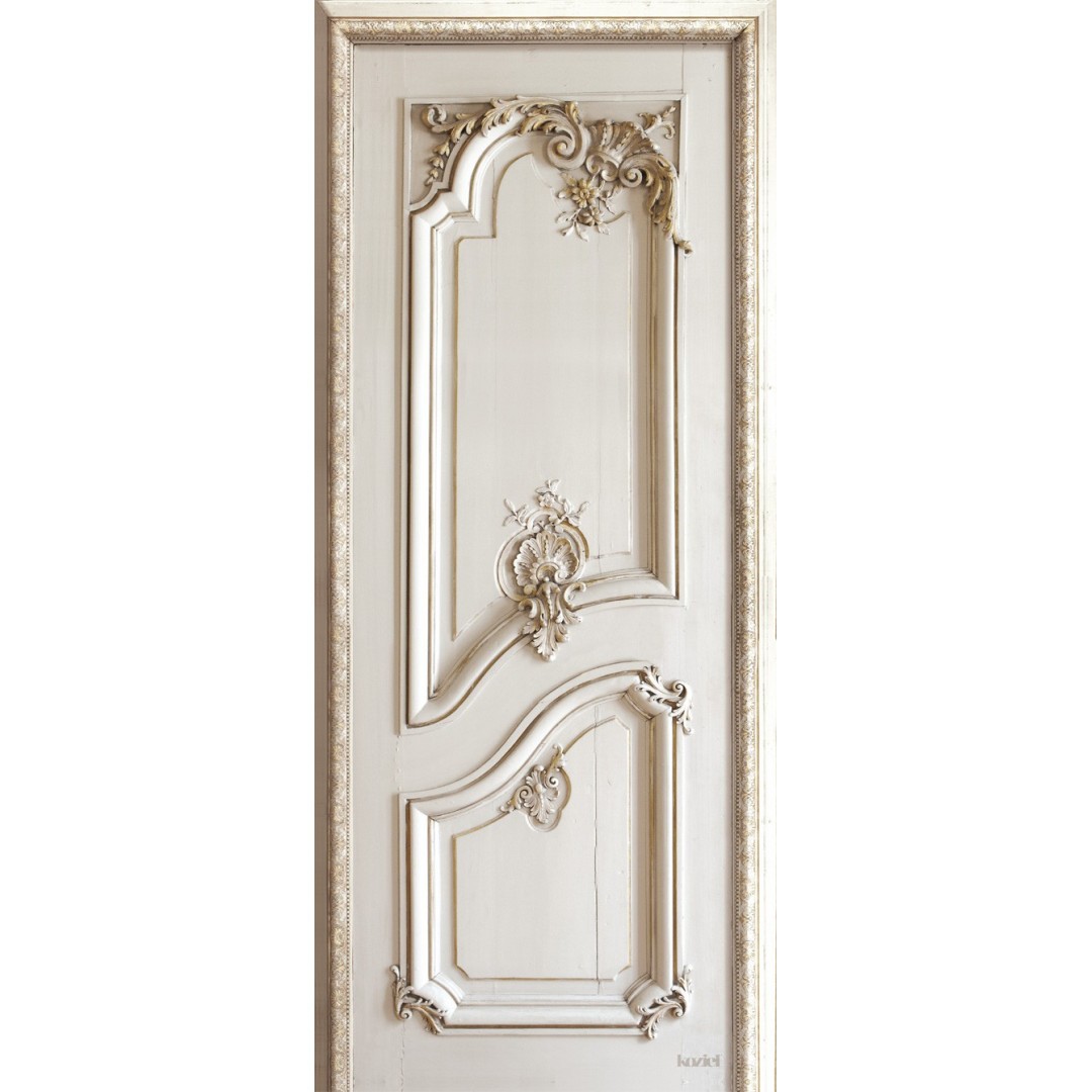 Décor boiserie Haussmanienne porte gauche 85x205cm