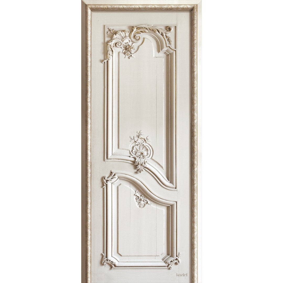 Décor boiserie Haussmanienne porte droite 85x205cm