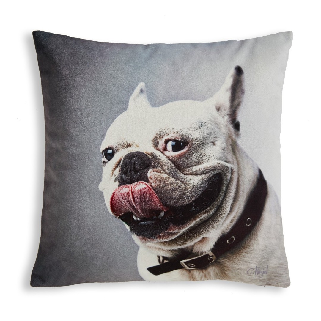 French Bulldog cushion