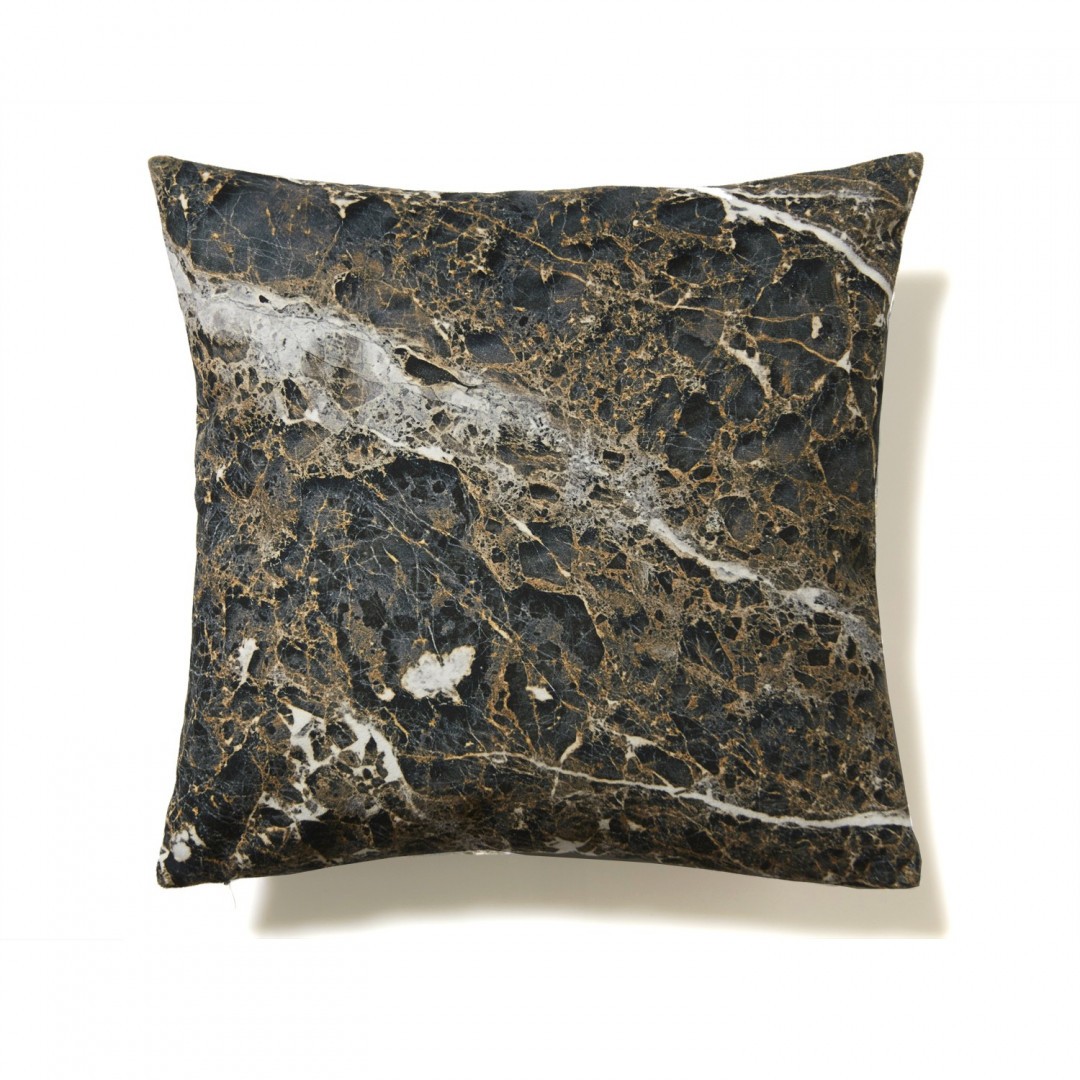 Anthracite Emperador cushion