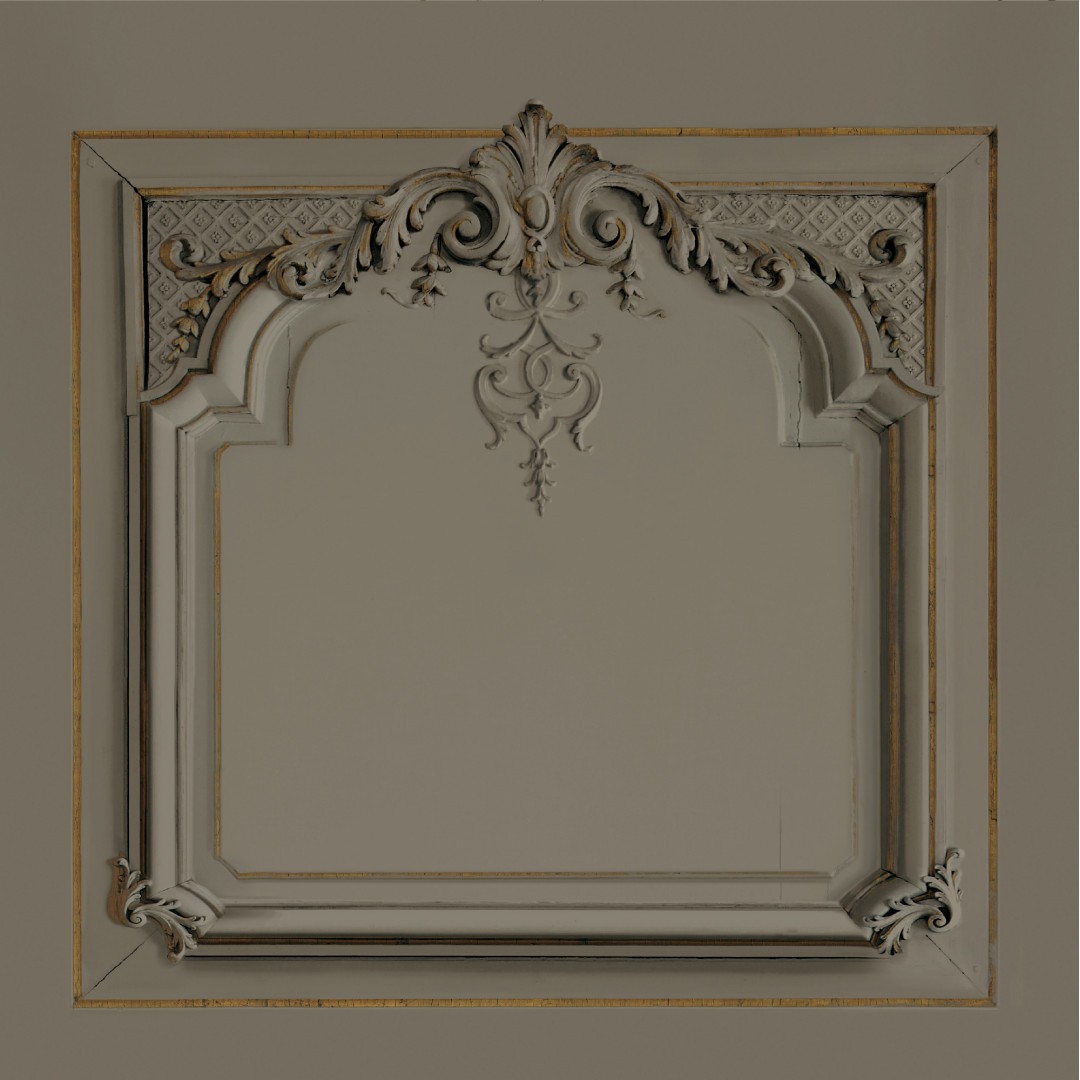 Bronze Haussmann headboard decor (1,15m)