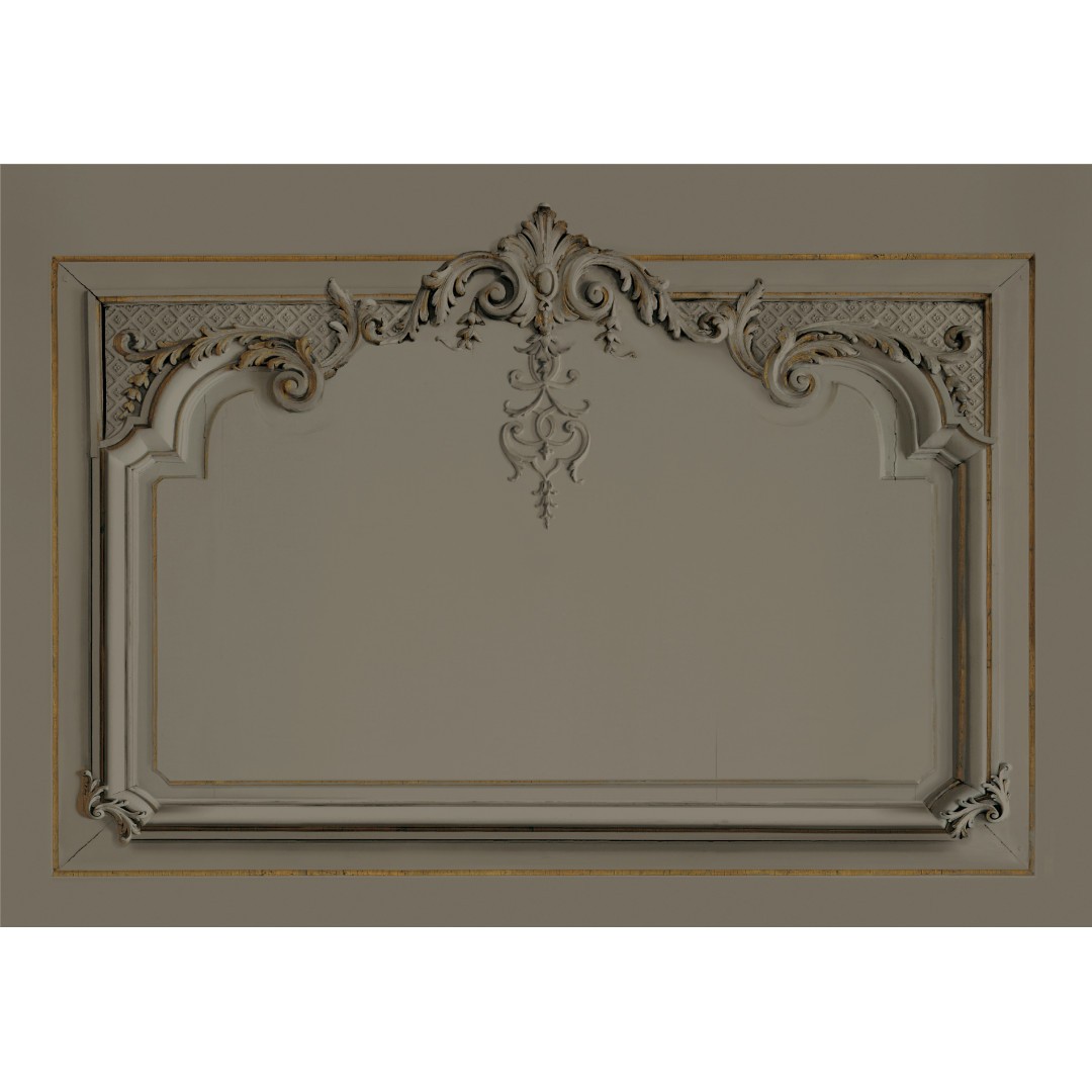 Bronze Haussmann headboard decor (1,65m)