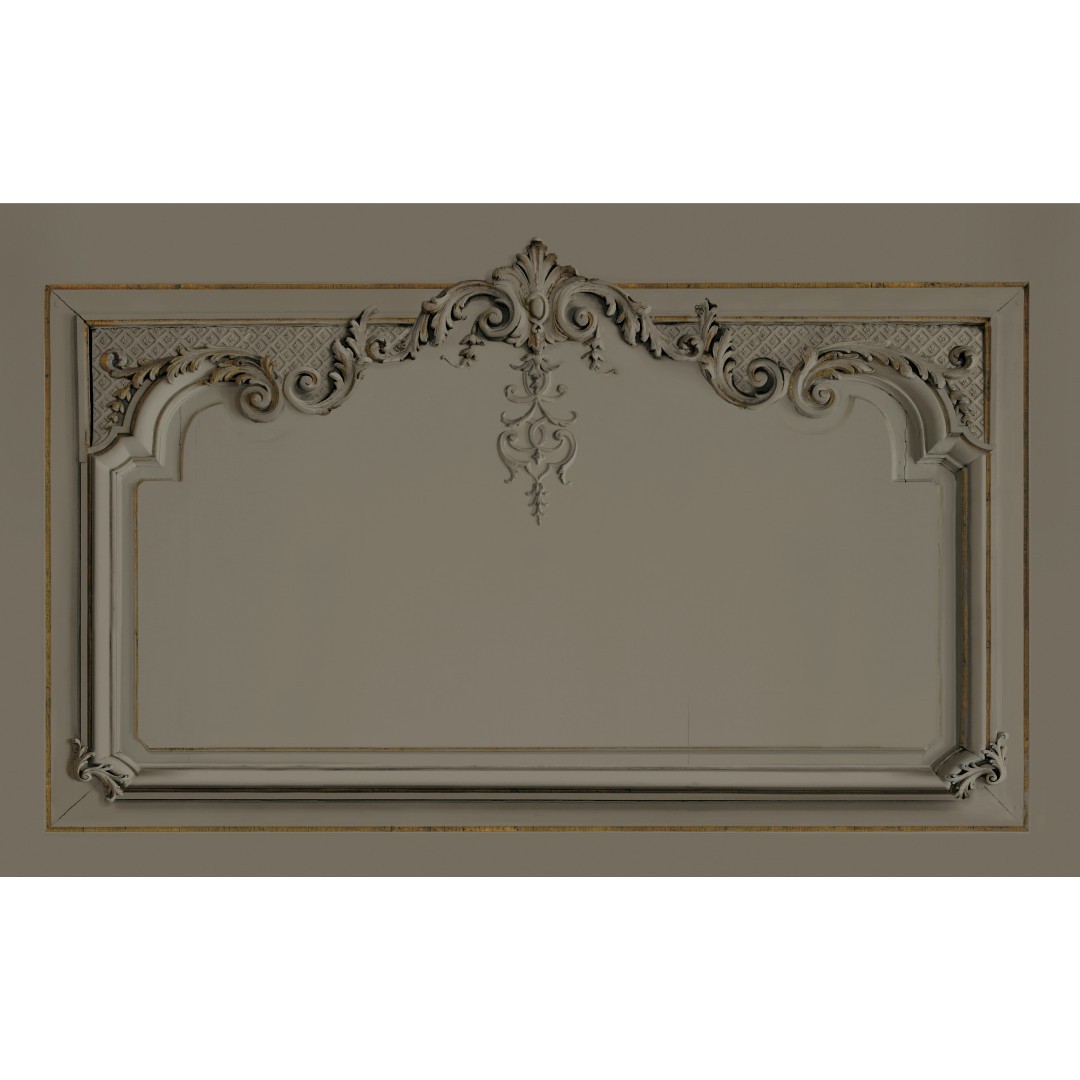 Bronze Haussmann headboard decor (1,85m)